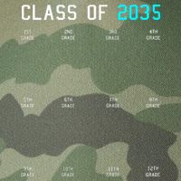 Class Of 2035 Grow With Me Graduation First Day Handprints Legacy Tie Dye Trucker Hat