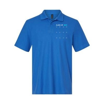Class Of 2035 Grow With Me Graduation First Day Handprints Polo