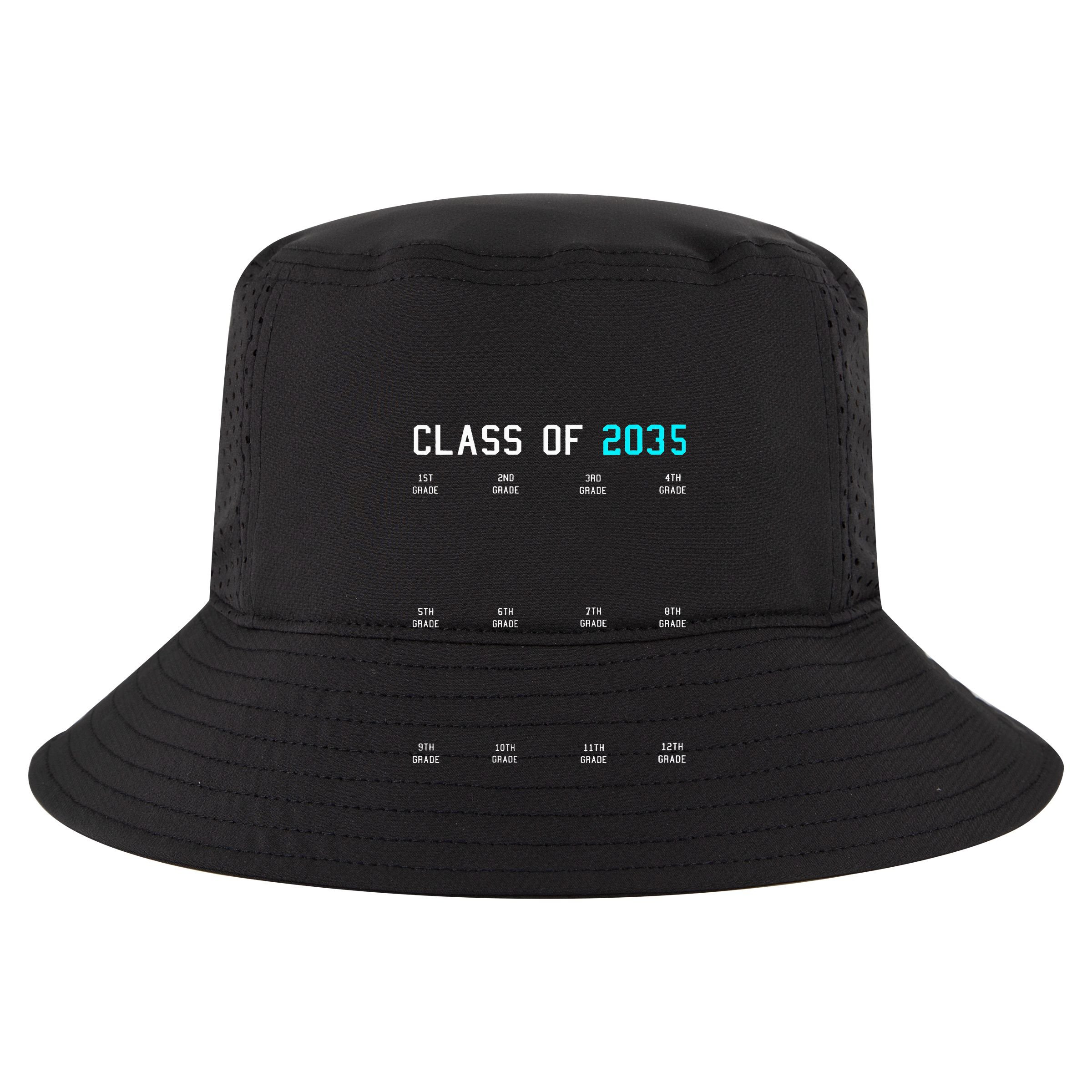 Class Of 2035 Grow With Me Graduation First Day Handprints Kids Hoodie