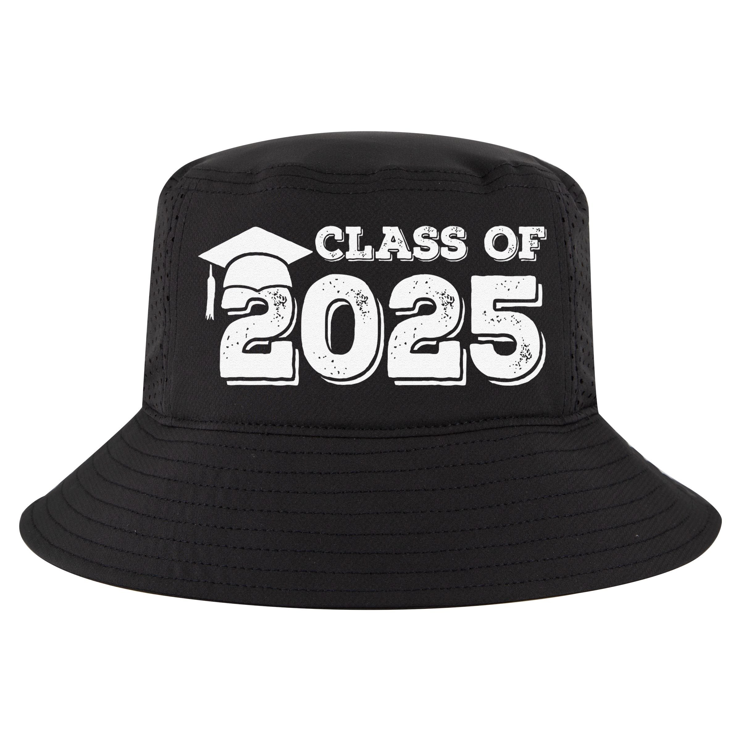 Class Of 2025 Senior Graduation 2025 Cool Comfort Performance Bucket Hat