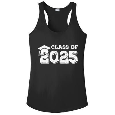 Class Of 2025 Senior Graduation 2025 Ladies PosiCharge Competitor Racerback Tank