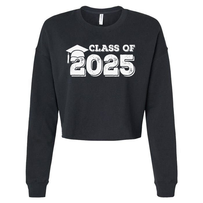 Class Of 2025 Senior Graduation 2025 Cropped Pullover Crew