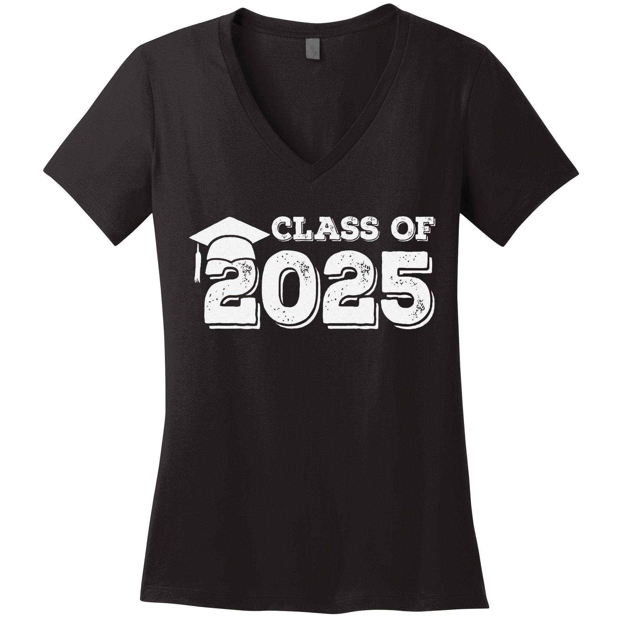Class Of 2025 Senior Graduation 2025 Women's V-Neck T-Shirt