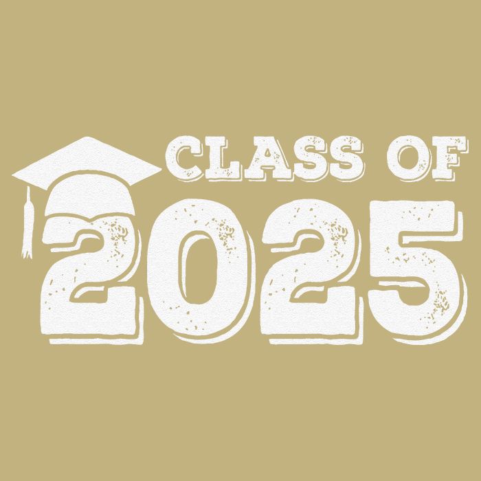 Class Of 2025 Senior Graduation 2025 Cooling Performance Crew T-Shirt