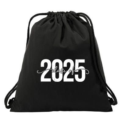 Class Of 2025 Vintage Graduation Drawstring Bag
