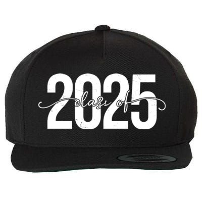 Class Of 2025 Vintage Graduation Wool Snapback Cap