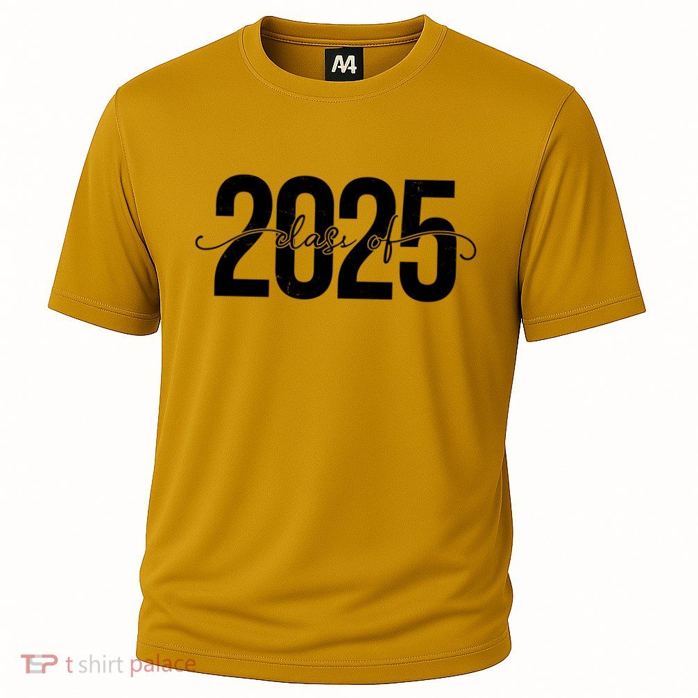 Class Of 2025 Vintage Graduation Performance Shirt