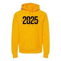 Class Of 2025 Vintage Graduation Premium Hoodie