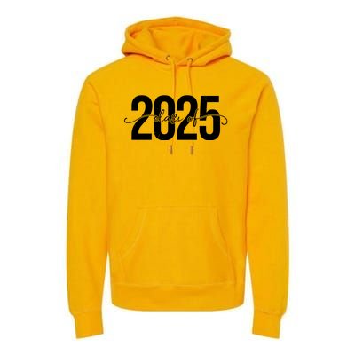 Class Of 2025 Vintage Graduation Premium Hoodie