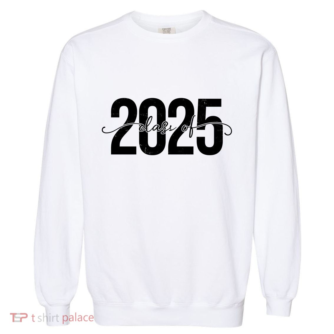 Class Of 2025 Vintage Graduation Garment-Dyed Sweatshirt