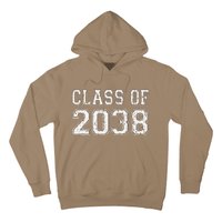 Class Of 2038 Grow With Me Graduation Vintage Hoodie