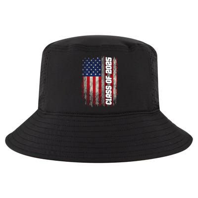 Class Of 2025 Funny Senior 2025 Usa American Flag Cool Comfort Performance Bucket Hat