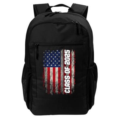Class Of 2025 Funny Senior 2025 Usa American Flag Backpack