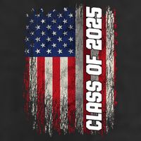 Class Of 2025 Funny Senior 2025 Usa American Flag 11oz C Handle Ceramic Mug