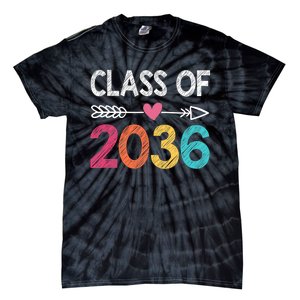 Class Of 2036 Pre-K Graduate Preschool Graduation Tie-Dye T-Shirt