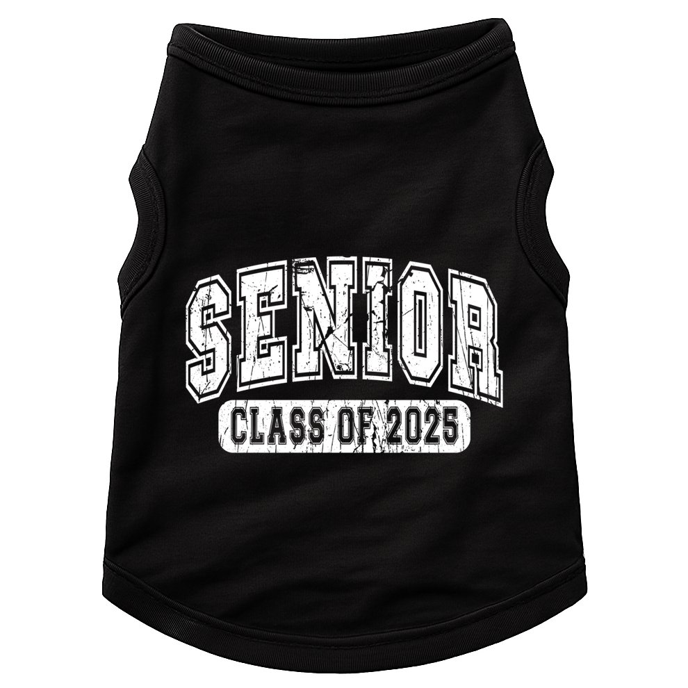 Class Of 2025 Senior 2025 Vintage Seniors Graduation 2025 Gift Doggie Tank