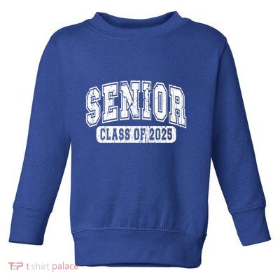 Class Of 2025 Senior 2025 Vintage Seniors Graduation 2025 Gift Toddler Sweatshirt