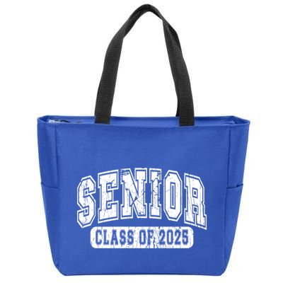 Class Of 2025 Senior 2025 Vintage Seniors Graduation 2025 Gift Zip Tote Bag