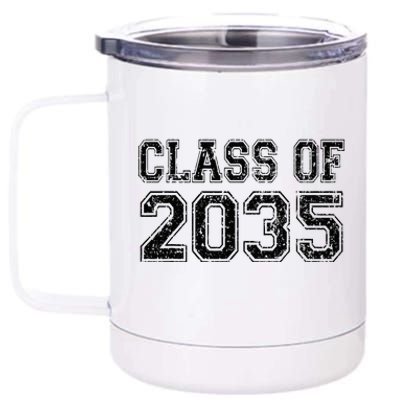 Class Of 2035 Grow With Me Graduation Vintage 12 oz Stainless Steel Tumbler Cup