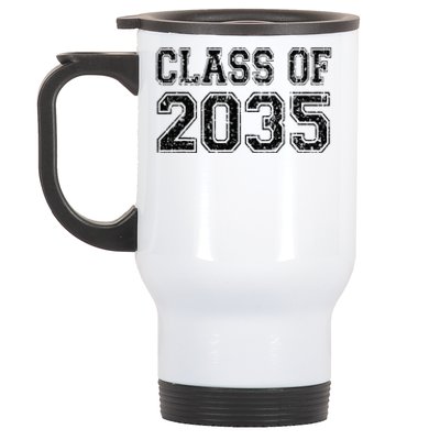 Class Of 2035 Grow With Me Graduation Vintage Stainless Steel Travel Mug