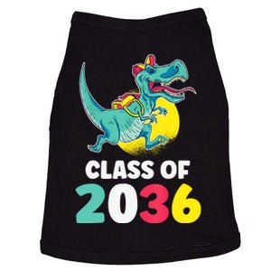 Class Of 2036 Back To School Kindergarten Trex Dinosaur Doggie Tank