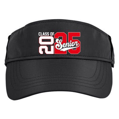 Class Of 2025 Senior Graduation 2025 Back To School Red Gift Adult Drive Performance Visor