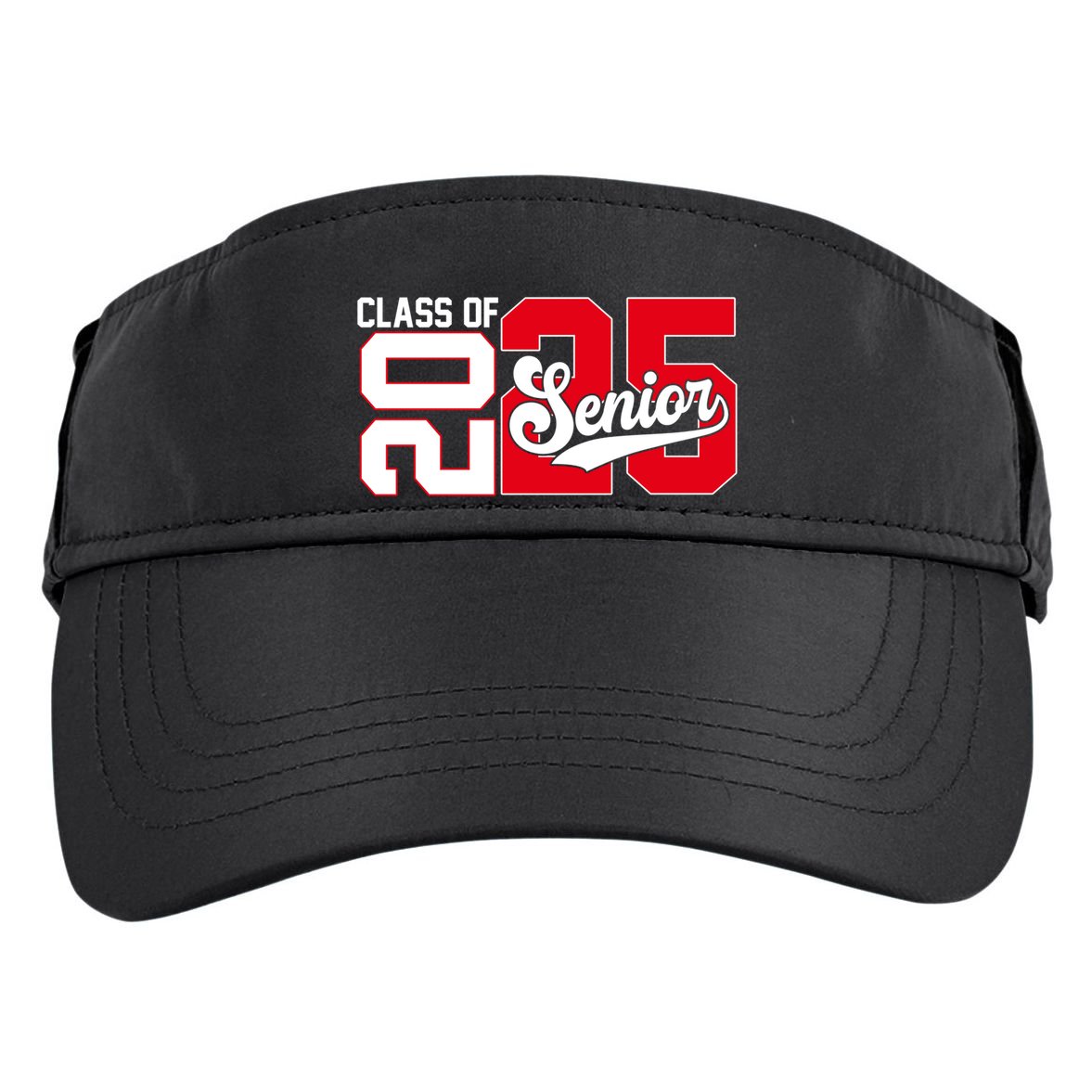 Class Of 2025 Senior Graduation 2025 Back To School Red Gift Adult Drive Performance Visor