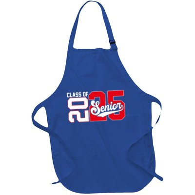 Class Of 2025 Senior Graduation 2025 Back To School Red Gift Apron