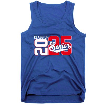 Class Of 2025 Senior Graduation 2025 Back To School Red Gift Tank Top