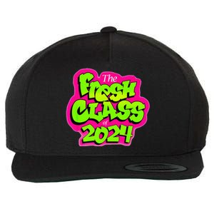 Class Of 2024 Senior Fresh 90s Retro TV Style Graduation Wool Snapback Cap