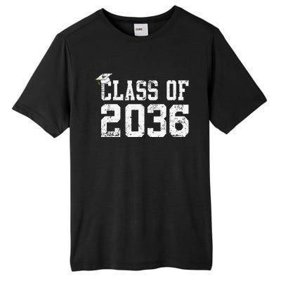 Class Of 2036 Grow With Me First Day Of School Graduation Cute Tall Fusion ChromaSoft Performance T-Shirt