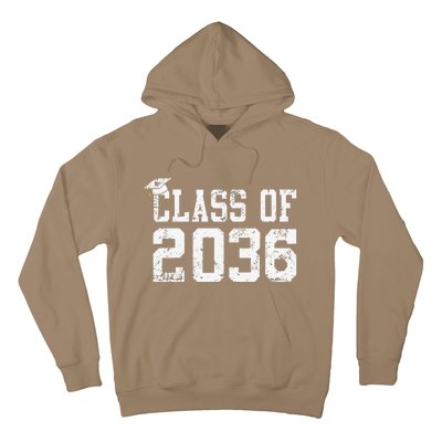 Class Of 2036 Grow With Me First Day Of School Graduation Cute Hoodie