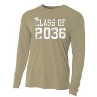 Class Of 2036 Grow With Me First Day Of School Graduation Cute Cooling Performance Long Sleeve Crew