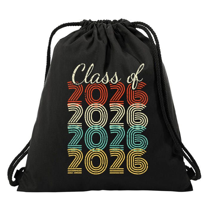 Class Of 2026 Senior 2026 Graduation Drawstring Bag