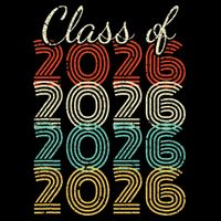 Class Of 2026 Senior 2026 Graduation Drawstring Bag