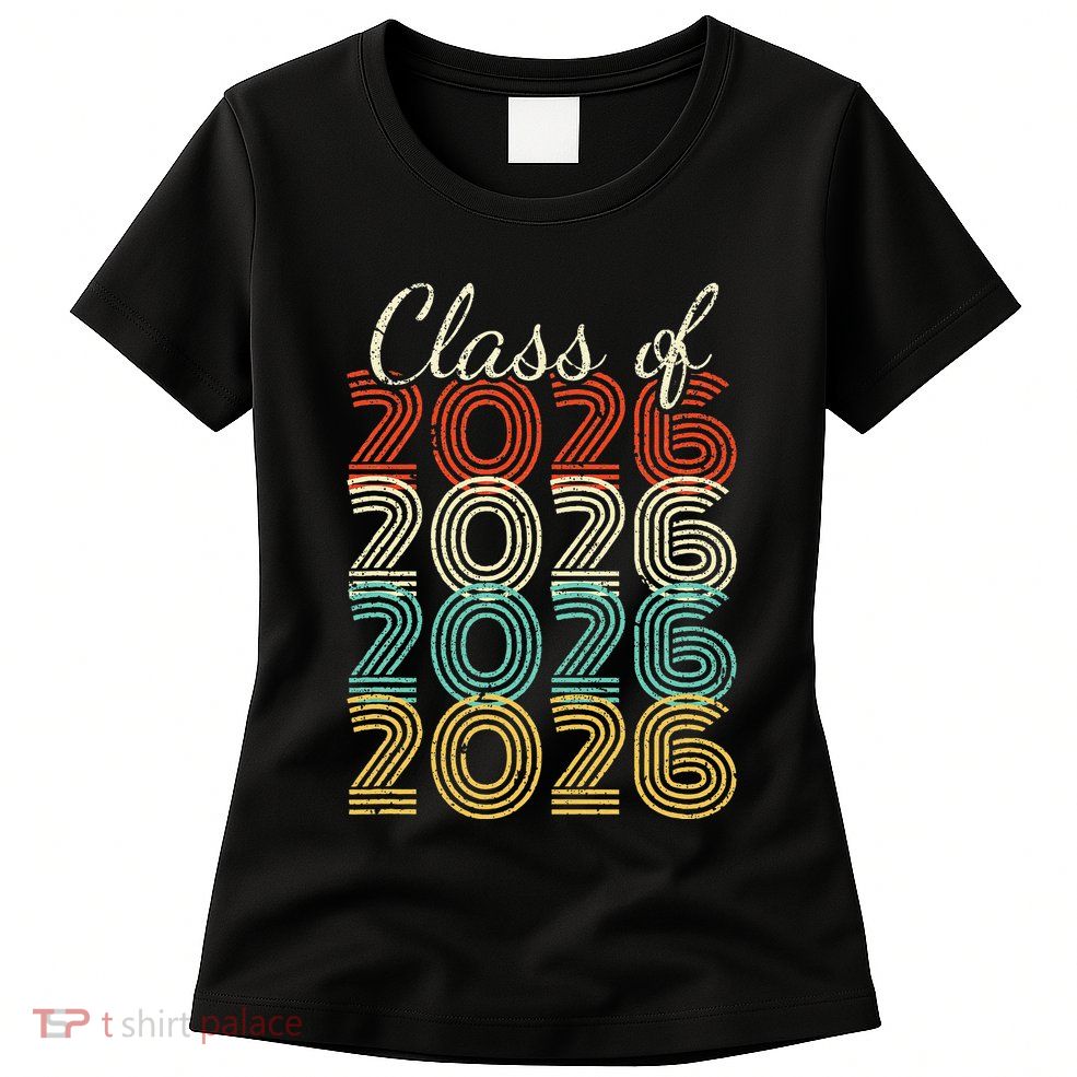 Class Of 2026 Senior 2026 Graduation Womens T-Shirt