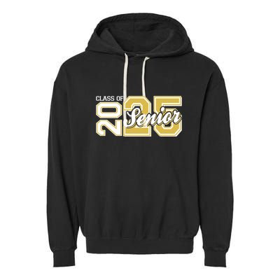 Class Of 2025 Senior Graduation Garment-Dyed Fleece Hoodie