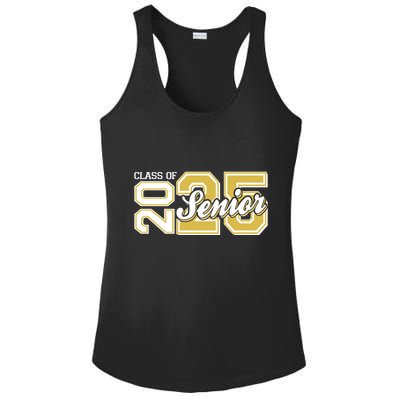 Class Of 2025 Senior Graduation Ladies PosiCharge Competitor Racerback Tank