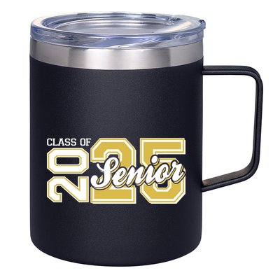 Class Of 2025 Senior Graduation 12oz Stainless Steel Coffee Mug