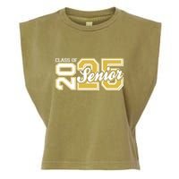 Class Of 2025 Senior Graduation Garment-Dyed Women's Muscle Tee