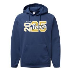 Class Of 2025 Senior Graduation Performance Fleece Hoodie