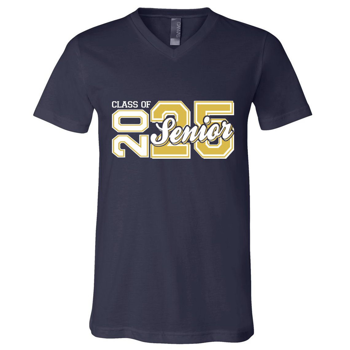 Class Of 2025 Senior Graduation V-Neck T-Shirt