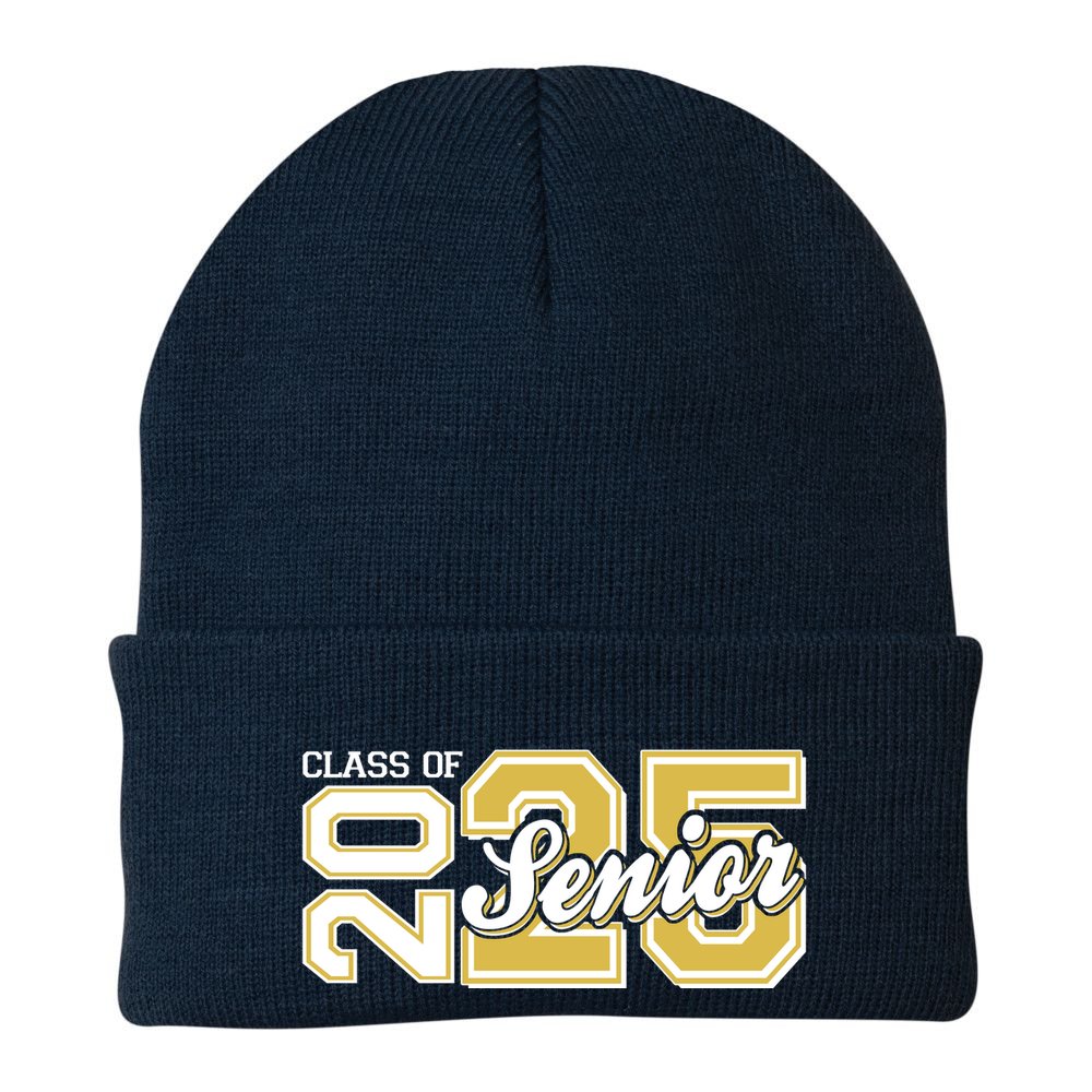Class Of 2025 Senior Graduation Beanie