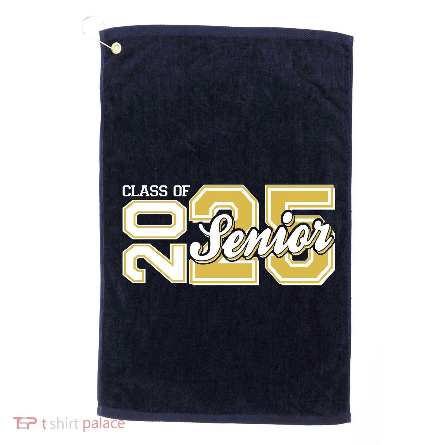 Class Of 2025 Senior Graduation Golf Towel