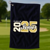 Class Of 2025 Senior Graduation Golf Towel