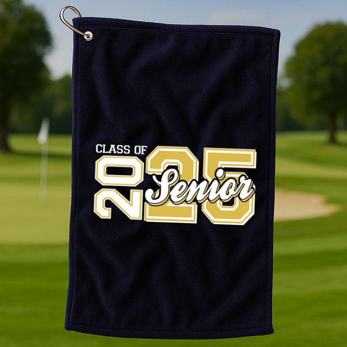 Class Of 2025 Senior Graduation Golf Towel