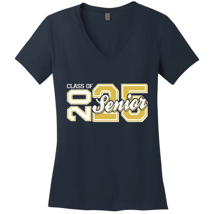 Class Of 2025 Senior Graduation Women's V-Neck T-Shirt
