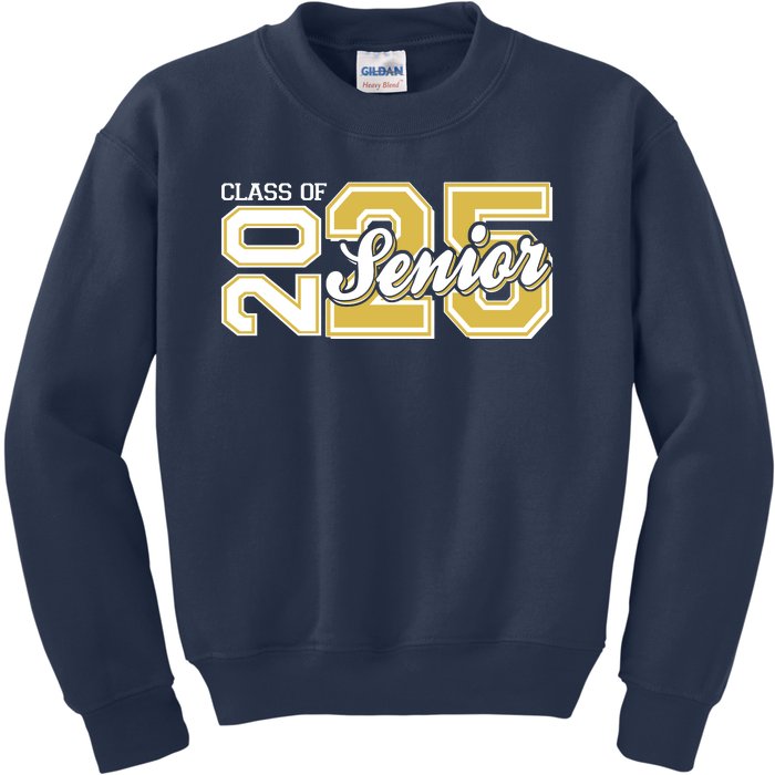 Class Of 2025 Senior Graduation Kids Sweatshirt