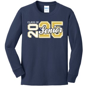 Class Of 2025 Senior Graduation Kids Long Sleeve Shirt