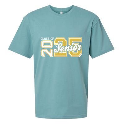 Class Of 2025 Senior Graduation Sueded Cloud Jersey T-Shirt
